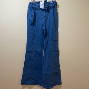 Womens A.Calen By Flying Tomates Flare Jeans